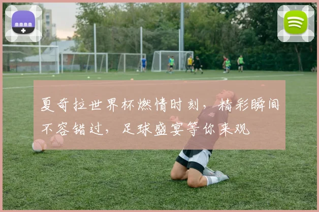 夏奇拉世界杯燃情时刻，精彩瞬间不容错过，足球盛宴等你来观